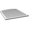 Ekena Millwork Arch Top Surface Mount PVC Gable Vent: Non-Functional, w/2"W x 1-1/2"P Brickmould Frame, 34"W x 38"H GVPAR34X3802SN - alternate 2